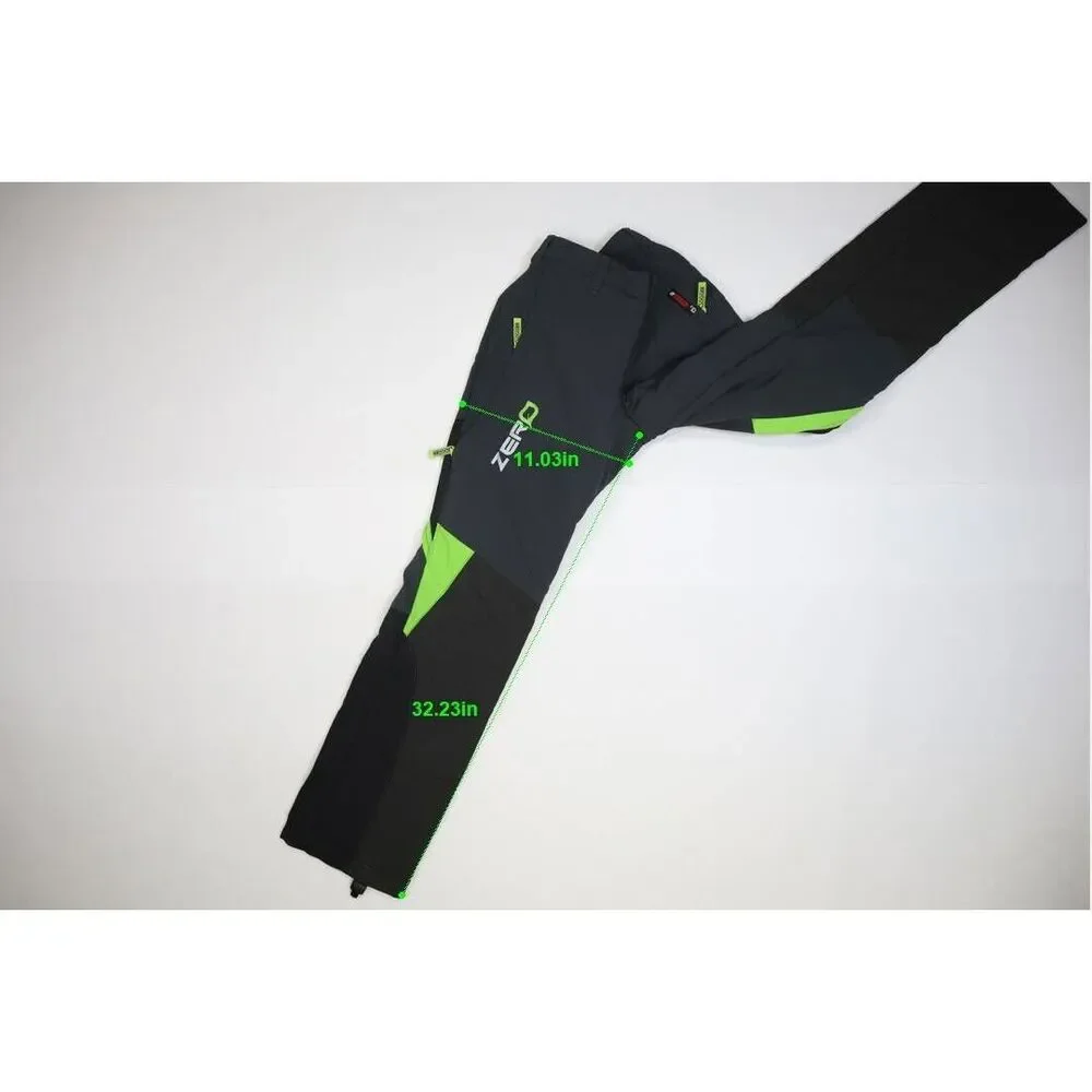 Clogger Zero Gen2 Light & Cool Arborise UL Chainsaw Pants Grey Green Mens S - Picture 4 of 12